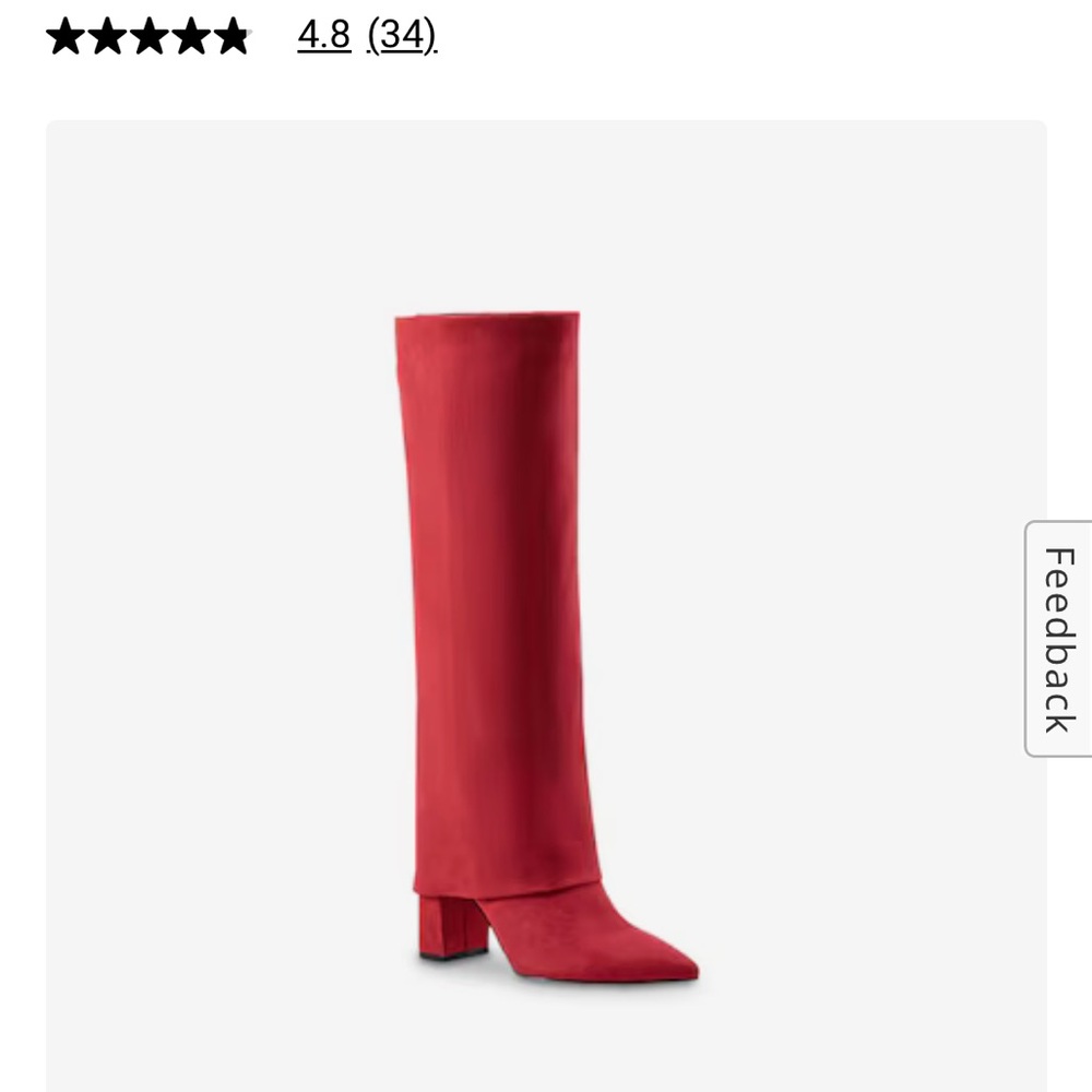 Marc Fisher Fadila Foldover Boot NWT 7.5